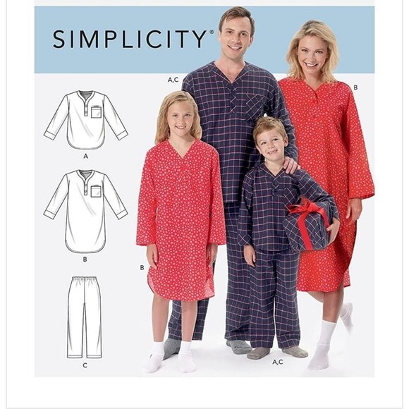 Simplicity Sewing Pattern 9211 10698 ADULT ONLY Top Shirt Pants Size S-XL - Picture 1 of 3